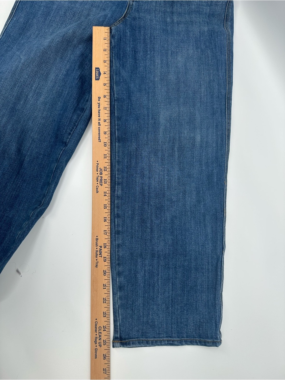 Talbots Stovepipe Jeans Women’s Size 8 Medium Wash Straight Leg Denim 1182 - Picture 4 of 8
